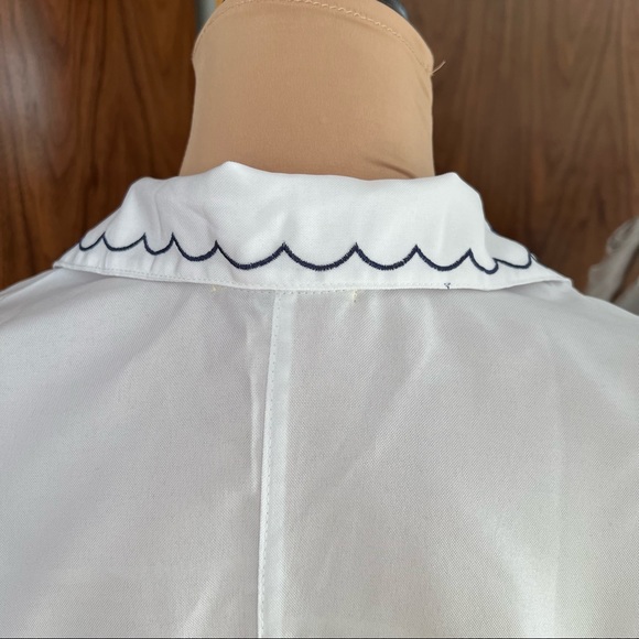 NWOT Embroidery laboratory coat L medical scrub - Picture 12 of 14